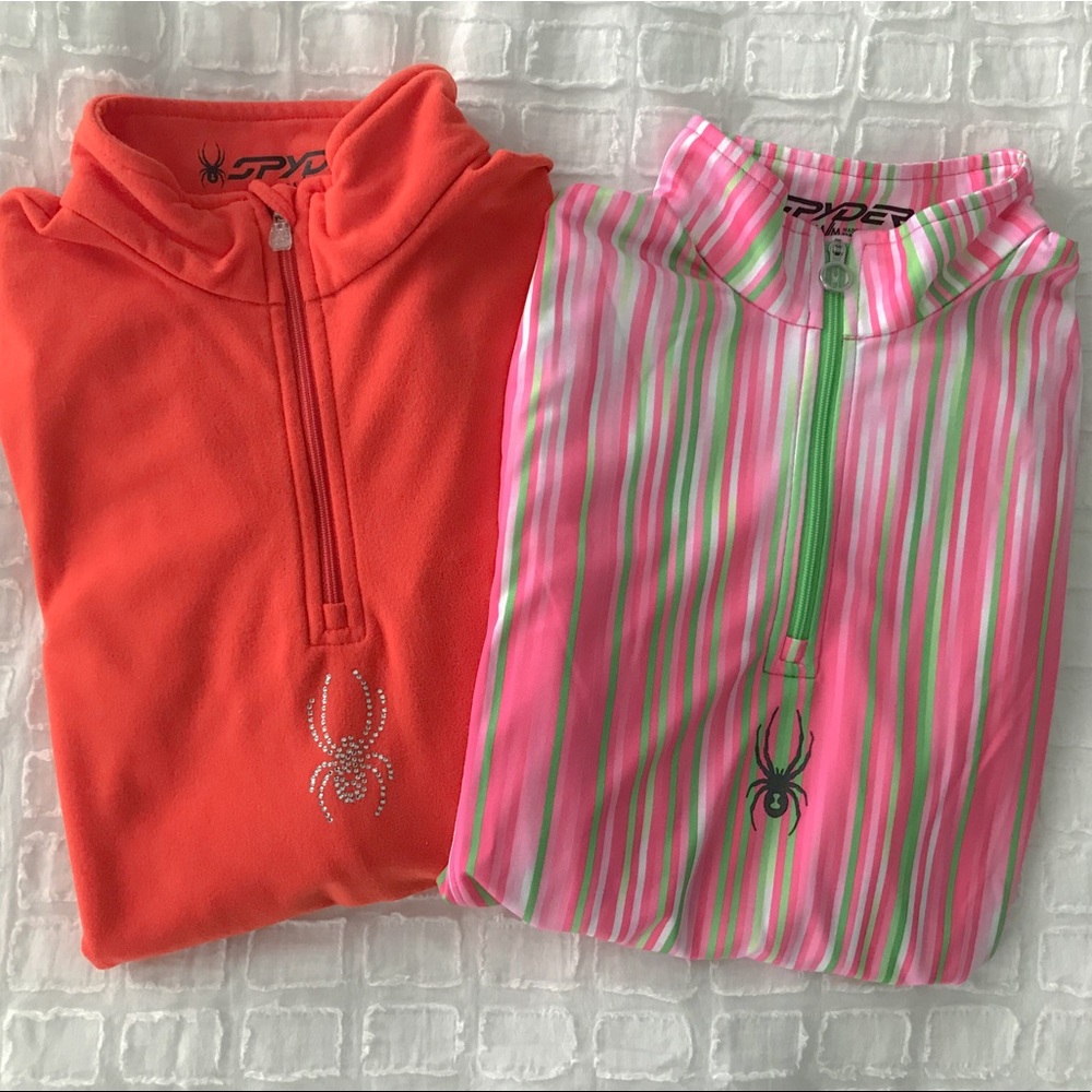 On Sale Girl’s Spyder Zip Up’s